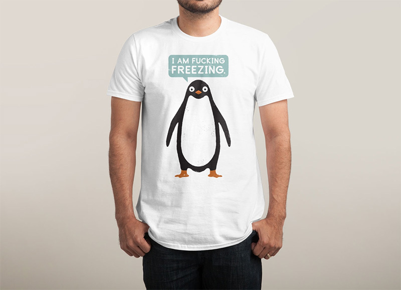 Talking penguin - Threadless