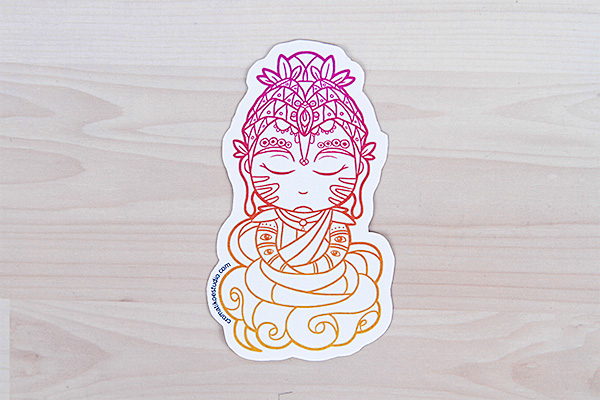 Sticker Buddha