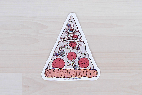 Sticker Pizza