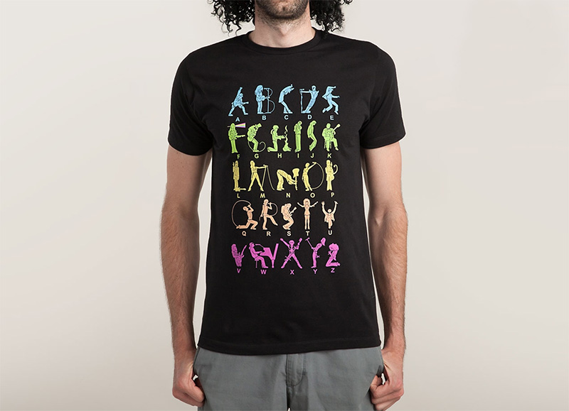 Musical alphabet - Threadless