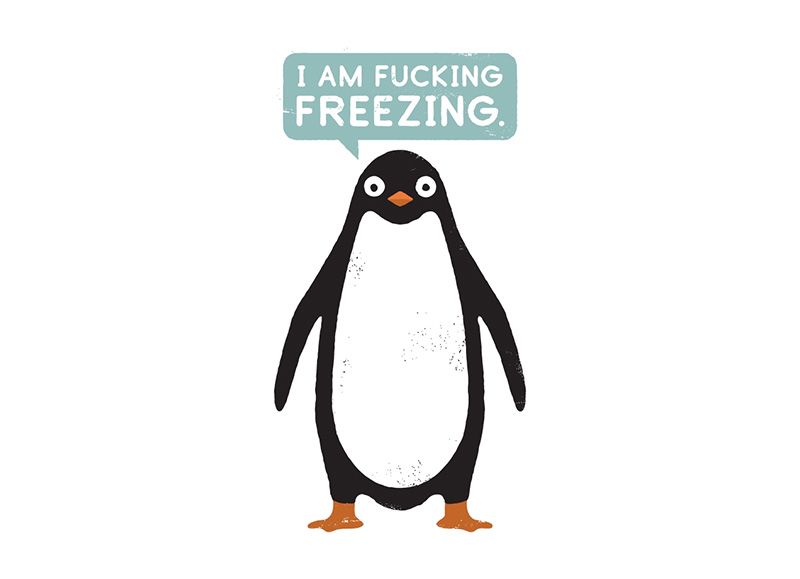 Talking penguin - Threadless