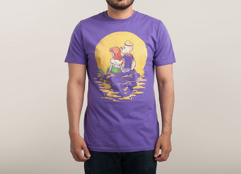 The mermaid and the sailor - Threadless