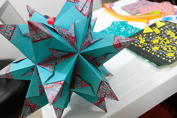 Workshop Estrellas para Navidad en origami