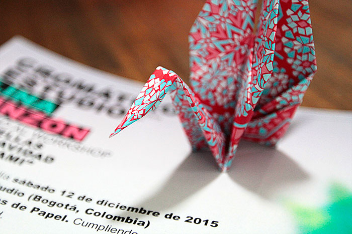 Workshop Estrellas para Navidad en origami