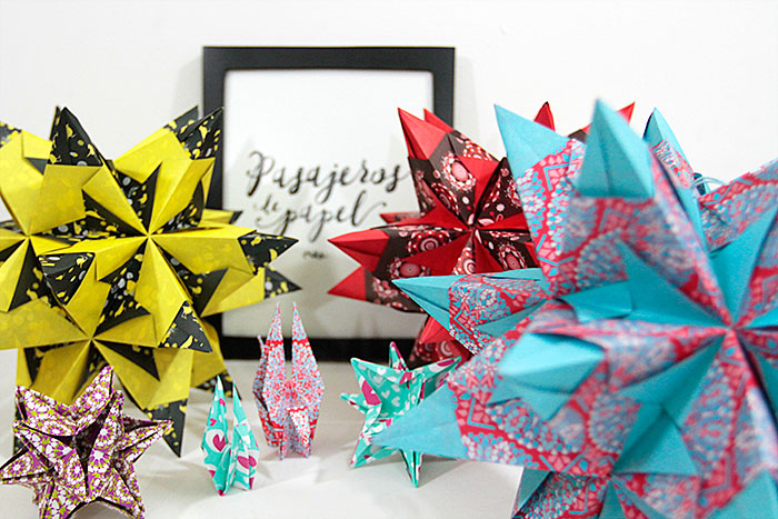 Workshop Estrellas para Navidad en origami