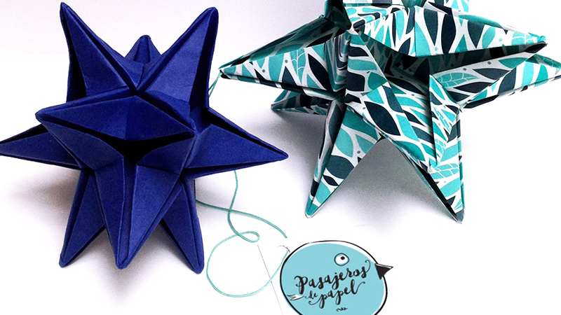 Workshop Estrellas para Navidad en origami