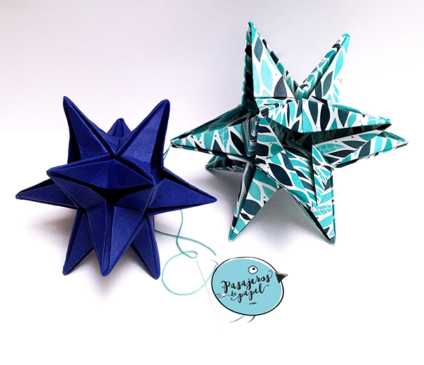 Workshop Estrellas para Navidad en origami