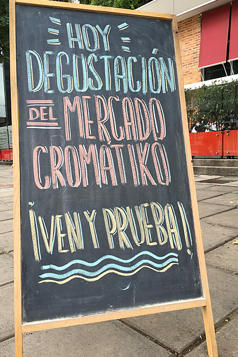 Degustación Mercado Cromátiko