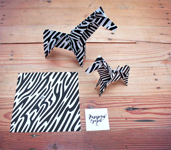 Workshop Origami - Animal Print