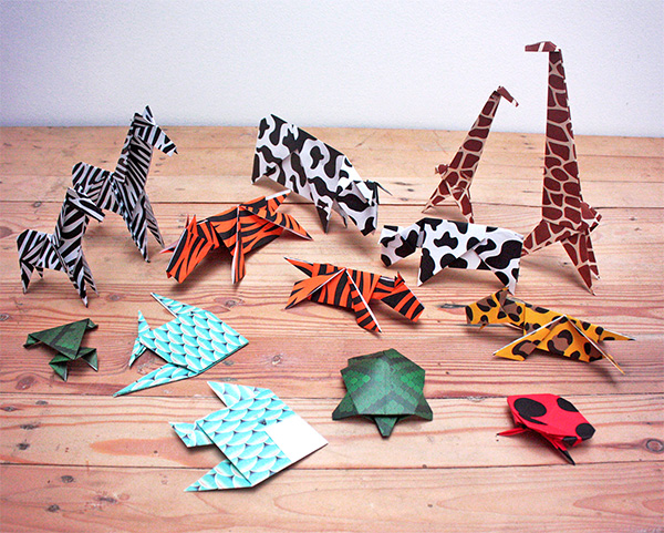 Workshop Origami - Animal Print