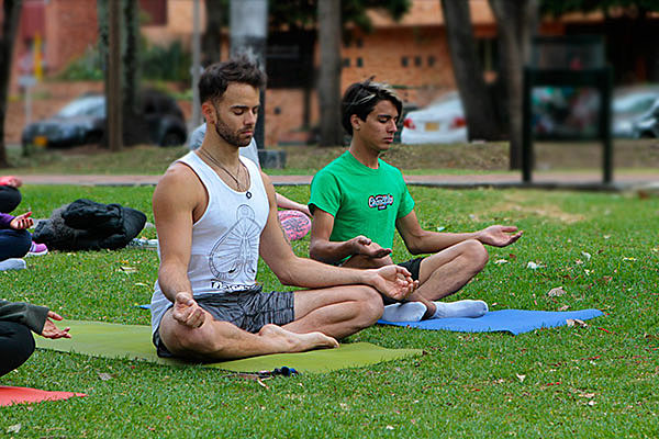 Sesión de yoga con María Omaña