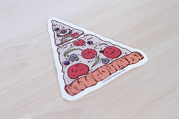 Sticker Pizza