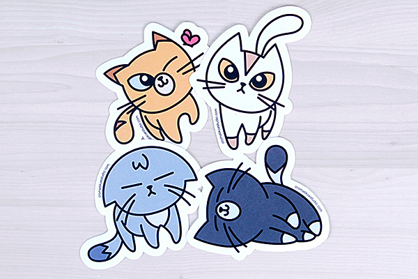 Stickers Gatitos