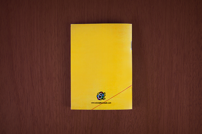 Mini libreta Colombia amarilla