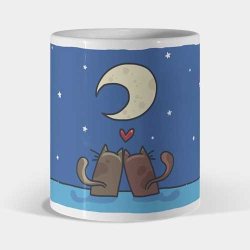 Mug amor gatitos