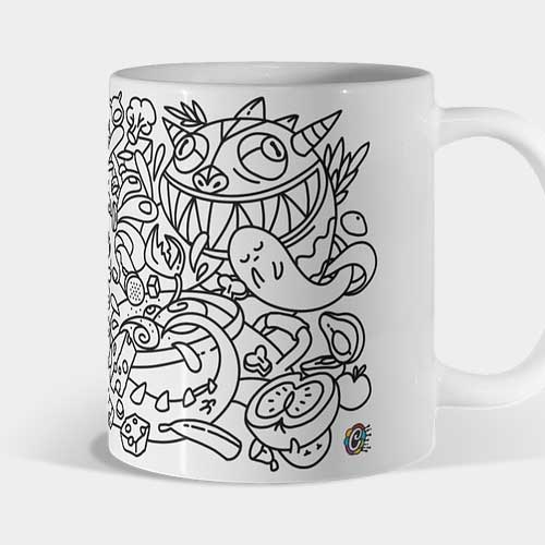 Mug chef dragón