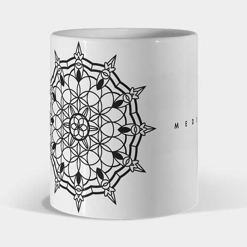 Mug mandala medita