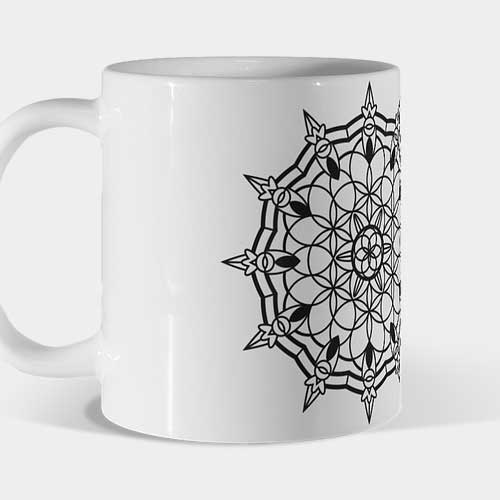 Mug mandala medita