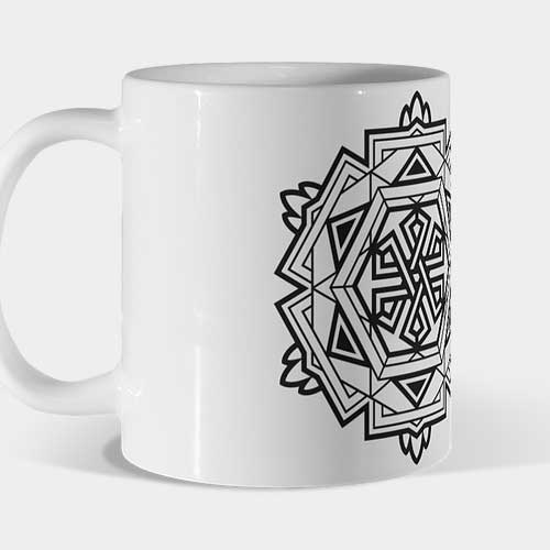 Mug mandala piensa