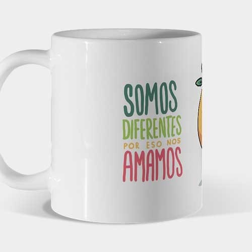 Mug somos diferentes